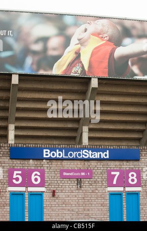 Burnley Football Club in Burnley, Lancashire, UK. Stockfoto