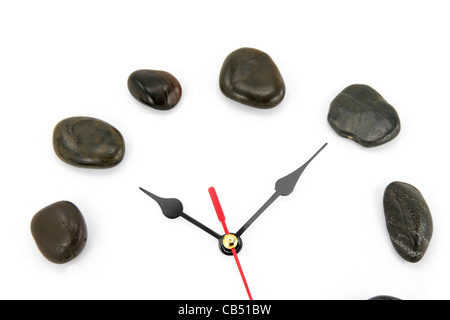 steinerne Zifferblatt, Konzept der Zeit Stockfoto