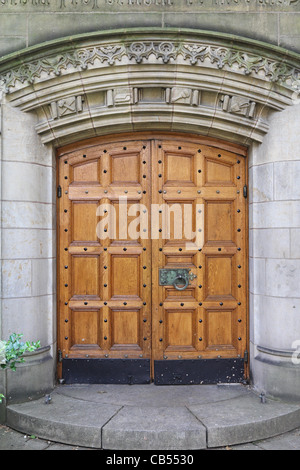 Yale University Library Eingang Stockfoto