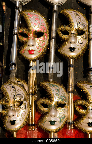 Schöne Maske Details aus Venedig in Italien Stockfoto