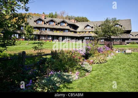 Die Trapp Family Lodge in Vermont. Stockfoto