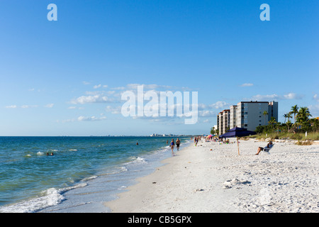 Barefoot Beach, Bonita Springs, Golfküste, Florida, USA Stockfoto