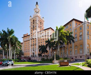 Das Biltmore Hotel, Coral Gables, Miami, Florida, USA Stockfoto