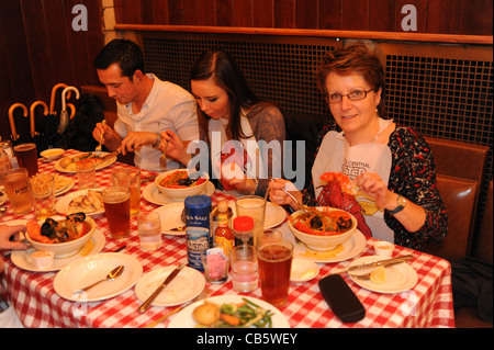 Der berühmte Grand Central Station Oyster Bar Manhattan New York NYC USA Stockfoto