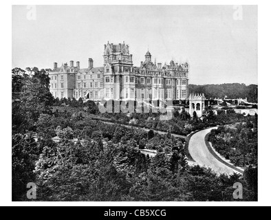 Thoresby Hall Dukeries Haus Landgut Nottinghamshire England große Halle Grade I aufgeführten Gebäude Stockfoto