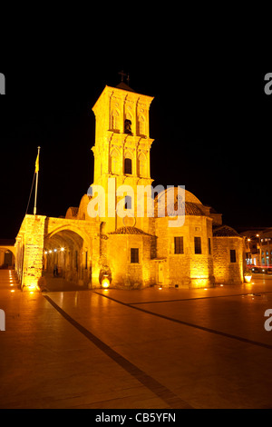 Abend Zeit Veiw der Kirche Agios Lazaros, Larnaca, Zypern. Stockfoto