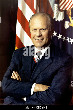 Gerald Ford, 38th Präsident der Vereinigten Staaten Stockfoto