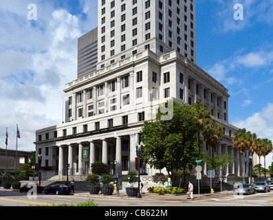 Miami-Dade County Courthouse, West Flagler Street, Miami, Florida, USA Stockfoto