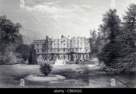 Hughenden Manor High Wycombe, Buckinghamshire, England ehemalige Landhaus der Premierminister Benjamin Disraeli Stockfoto