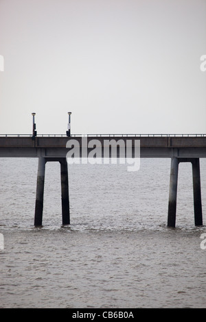 Der Pier am Deal in Kent Stockfoto