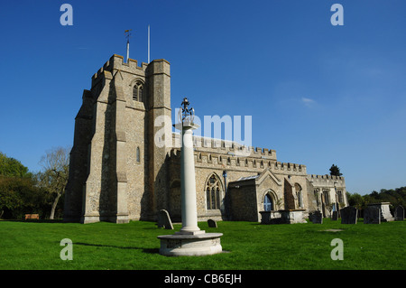 All Saints Church, St Paul Walden, Hertfordshire, England, UK Stockfoto