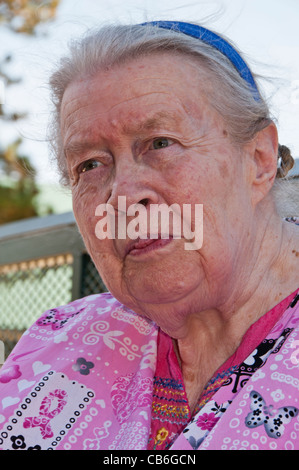 Ruth Ziolkowski, Crazy Horse Memorial, Custer City, South Dakota. Stockfoto