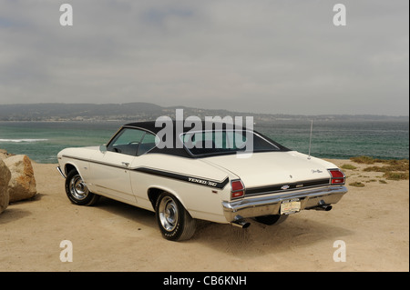 1969 Chevrollet Chevelle Yenko Sportwagen dokumentiert Doppel COPO, 9562 427 und 9737 Yenko Sportwagen, Motorhaube Induktion Stockfoto