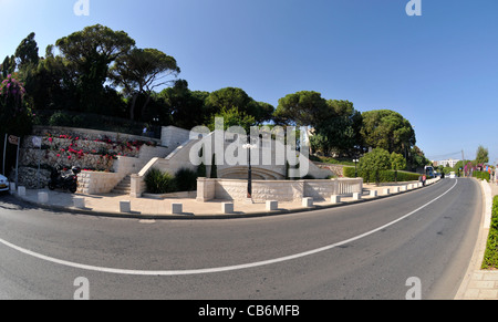 Autobahn, Berg Karmel, Haifa, Galiläa, Israel, Asien, Naher Osten Stockfoto