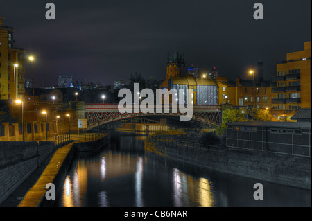 Crown Point Bridge in Leeds Stockfoto