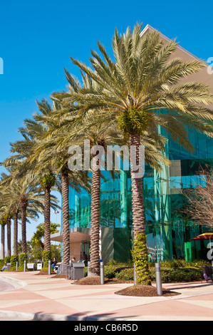 Gehobenen Sie Orlando-Florida Mall at Millenia Einkaufszentrum und beliebtes Ausflugsziel Stockfoto