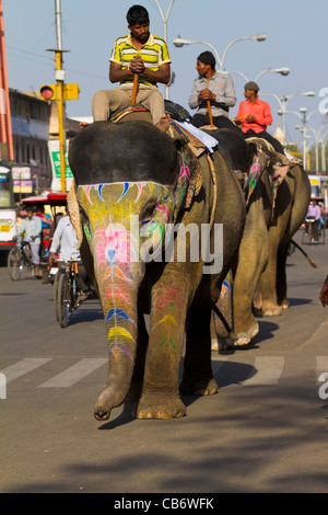 Jaipur Stadt Architektur Reisen Stockfoto