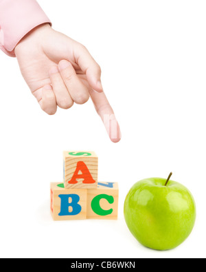 Zurück zur Schule Stockfoto