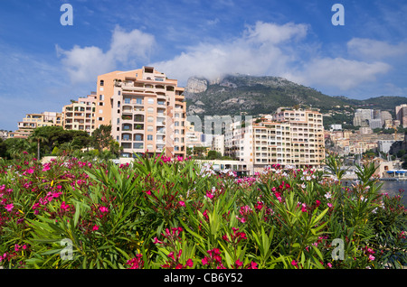 Fontvieille. Monaco Stockfoto