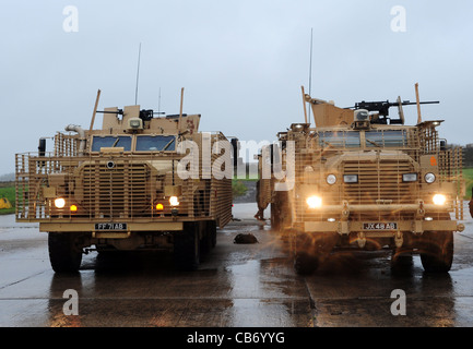 Mastiff ist eine schwer gepanzerte, 6 x 6-Rad-Antrieb Patrouillenfahrzeug der acht Personen, plus zwei Mannschaft trägt. Es ist derzeit auf Stockfoto