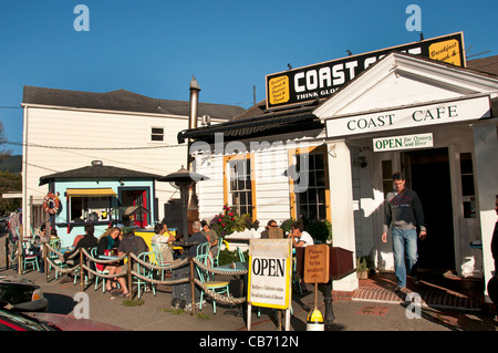 Bolinas Stinson Beach San Fransisco California Coast Cafe Bar Stockfoto
