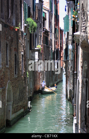 Kanal "Rio de San Cassian", Venedig, Italien Stockfoto