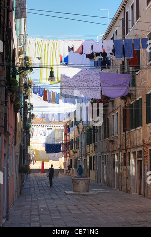 Corte Nuova in Via Garibaldi, Venedig, Italien Stockfoto