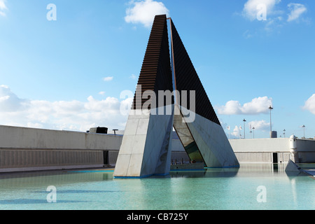 Portugals Denkmal für die Kämpfer des Übersee Krieges in der Festung von Bom Sucesso in Belem, Lissabon, Portugal. Stockfoto