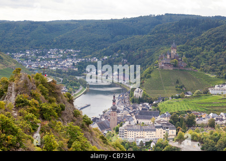 Moseldalen, Mosel, Cochem (Deutschland) Stockfoto