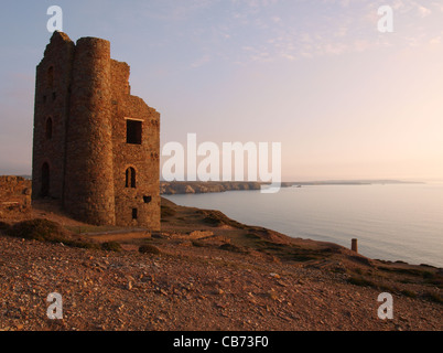 Wheal Coates Zinnmine, St. Agnes, Cornwall, UK Stockfoto