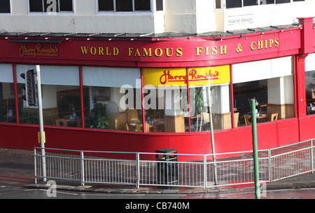 Harry Ramsdens Welt berühmten Fish And Chips Restaurant in Brighton.  Bildern von James Boardman. Stockfoto