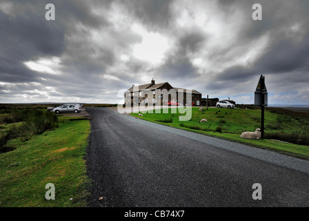 Tan Hill Pub in Yorkshire Pennines Stockfoto