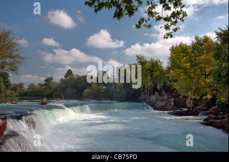 Manavgat Wasserfälle Türkei Stockfoto