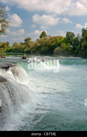 Manavgat Wasserfälle Türkei Stockfoto