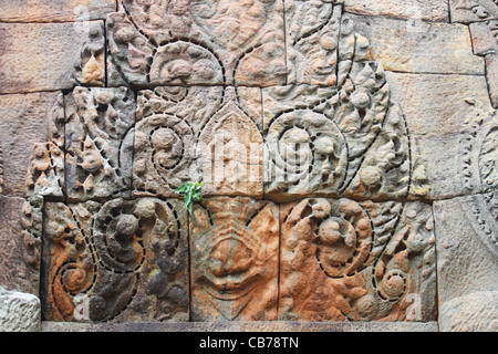 Phanomrung kambodschanischen antiken Tempel in Thailand, kambodschanischen Grenze. Stockfoto