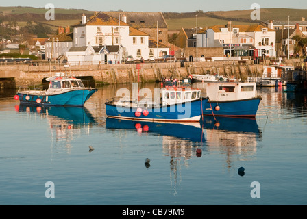 Bridport Harbour in Dorset, England Stockfoto