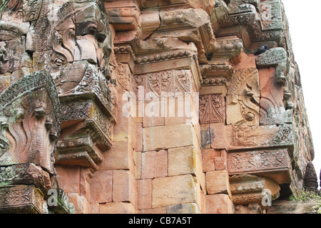 Phanomrung kambodschanischen antiken Tempel in Thailand, kambodschanischen Grenze. Stockfoto