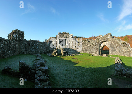 Loch Doon Castle Stockfoto