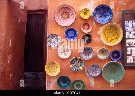 Bilder aus Marokko, Reisen vor allem in Marrakesch, Essaouira und Rabat. Stockfoto