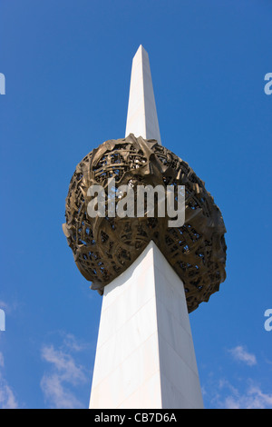 Die Wiedergeburt Memorial (ewige Herrlichkeit auf die rumänische Revolution und seine Helden) vom Dezember 1989, Bukarest, Rumänien Stockfoto