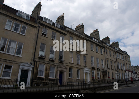 Lansdown Road, Bad BA1 Somerset England Großbritannien Stockfoto