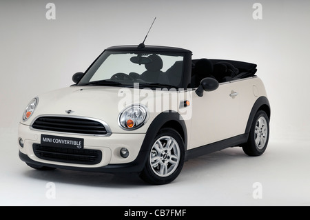 Mini One Cabrio 2011 Stockfoto