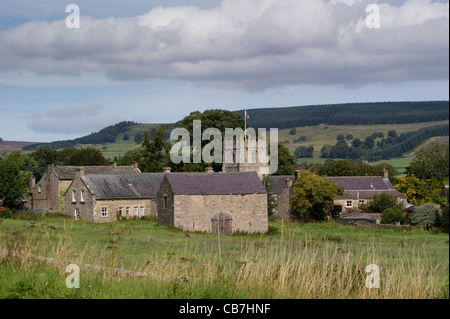 St. Romald Kirche, Rolmaldkirk, County Durham, England Stockfoto