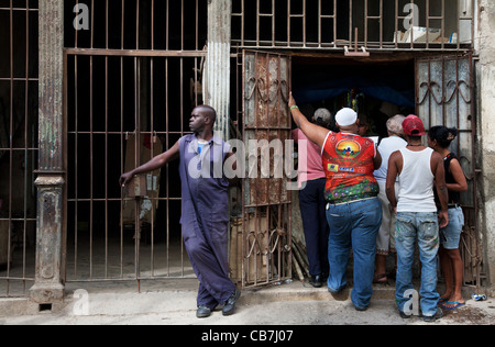 Straßenszene, Havanna (La Habana), Kuba Stockfoto