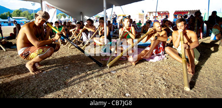 Bild vom ROTOTOM Musikfestival von Sunsplash. Reggae Festival in Benicassim, 18 bis 27 august 2011 Stockfoto