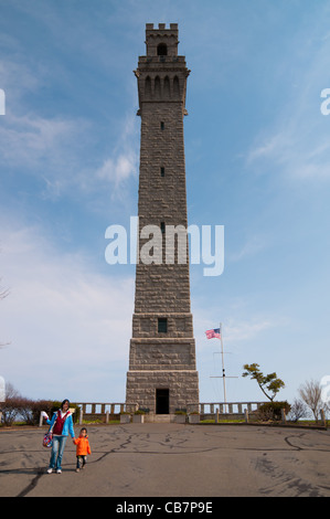 Pilgrim Monument, Provincetown Stockfoto