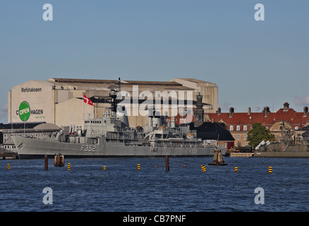 Kopenhagen: Peder Skram Fregatte Stockfoto