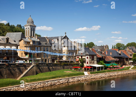 Montignac, Périgord Noir, Dordogne, Aquitaine, Frankreich Stockfoto