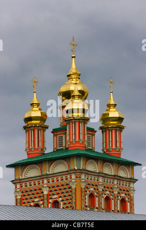 Dreiheit Sergius Lavra in Sergijew Posad, Goldener Ring von Moskau, Russland Stockfoto