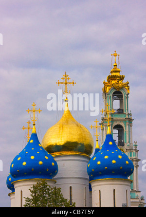 Dreiheit Sergius Lavra in Sergijew Posad, Goldener Ring von Moskau, Russland Stockfoto